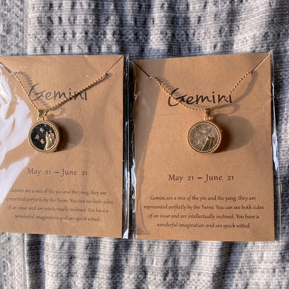 Gemini Zodiac Necklace